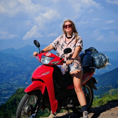arrive back in Ha Giang City