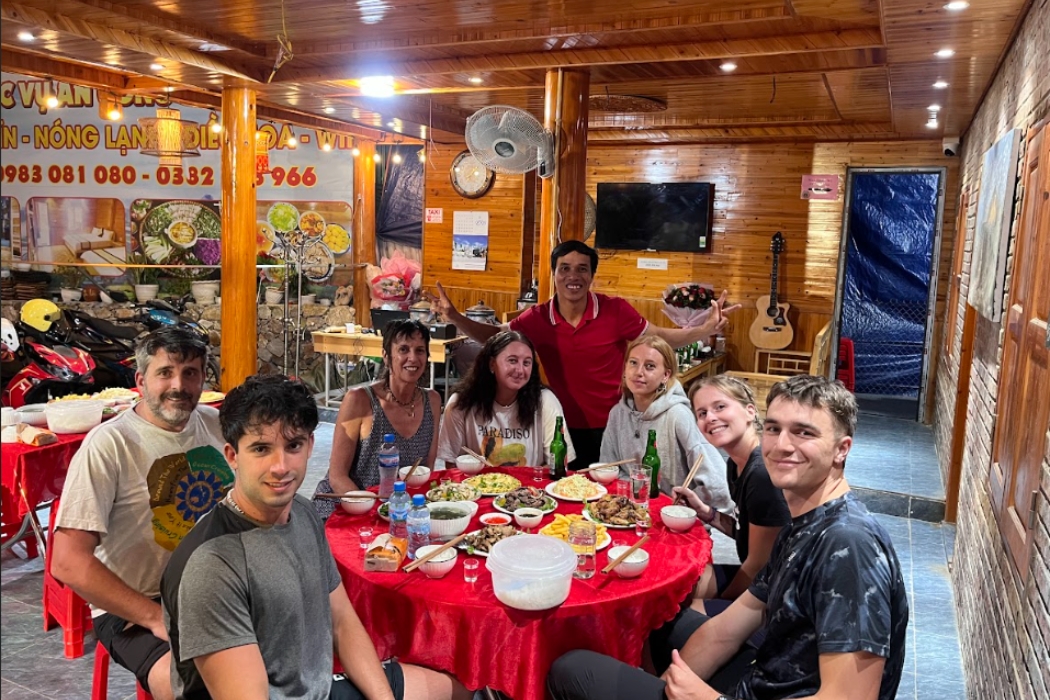 Arrive in Dong Van Town – check in, dinner, and rest